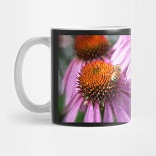 Honeybee on the Coneflower Mug